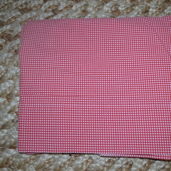 Ralph Lauren Bedding Vintage Ralph Lauren Full Flat Sheet Red